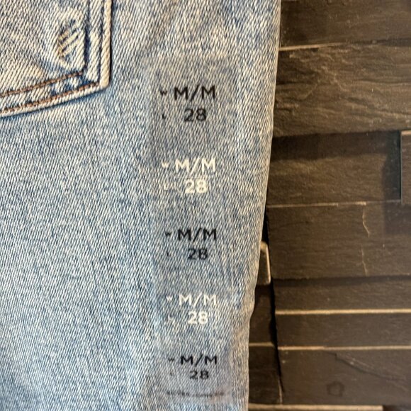 Silver Baggy Overalls (Straight Leg) Brand New with Tags- Women's 28 (Medium) - Picture 7 of 8